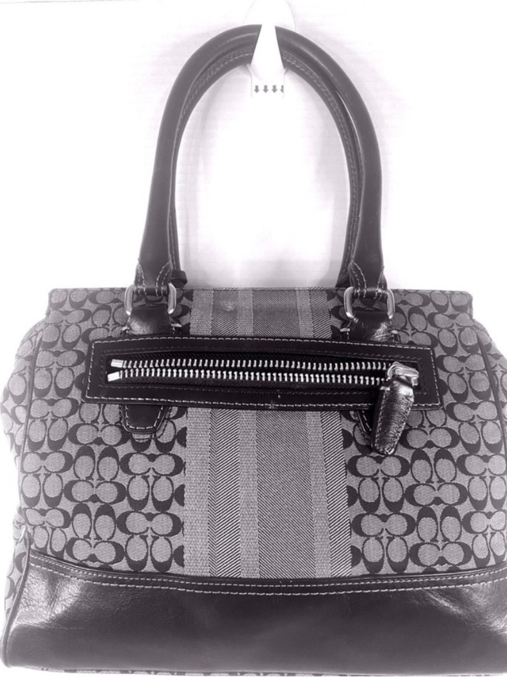Coach Signature Canvas legacy Molly Satchel gorgeous collectors piece - Picture 6 of 9